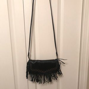 Lucky Brand Fringe Crossbody